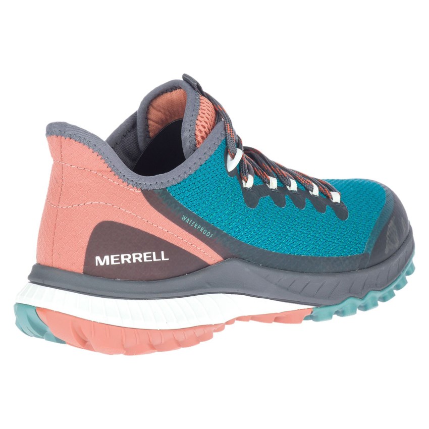 Chaussures Randonnée Merrell Bravada Waterproof Turquoise Femme | B.Z.JGDD